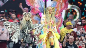 Charlotte Flair & Alexa Bliss Look Back On Bray Wyatt Tribute Gear At WWE WrestleMania