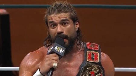 Andrade El Idolo Earns #1 Spot In AEW All In Men’s Casino Gauntlet
