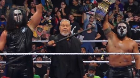 MFT (With Haku) Win Triple Threat Tag Match, Claim WWE Tag Titles On SmackDown