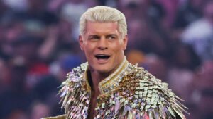 Former WWE Champion Cody Rhodes Does The Ice Bucket Challenge For AEW’s Rebel