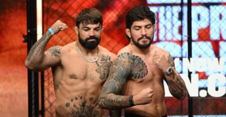 Duel Arena fight card, start time: Mike Perry vs. Dillon Danis