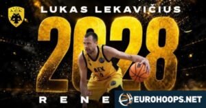 Λεκαβίτσιους: Στην ΑΕΚ μέχρι το 2028