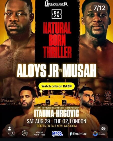 Aloys Junior Loses Mike Perez Fight Saturday