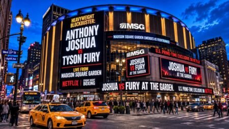 Staging Joshua vs. Fury in New York Is a Massive Streaming Gamble