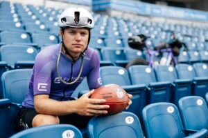 'You don’t often see someone biking around with a football' – Meet the endurance cyclist attempting a 10,000-mile all-American odyssey