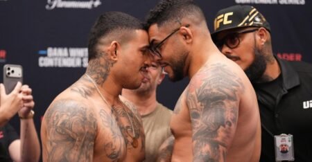 Mario Piazzon likes ‘hostile atmosphere’ with intense DWCS face-off, vows to ‘slice’ opponent’s face