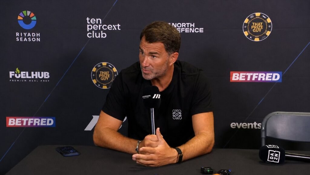 Hearn Says Anthony Joshua Contract Has Already Been Breached