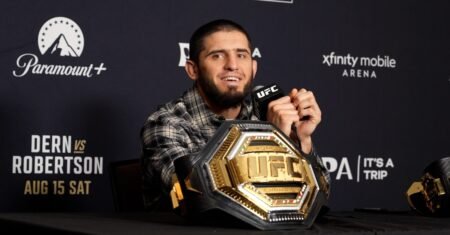 Islam Makhachev scoffs at Ian Machado Garry being his toughest opponent to date at UFC 330: ‘It’s not going to be my biggest challenge’