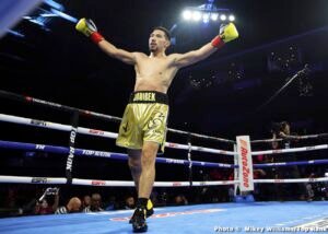 Janibek Targets Canelo Alvarez Before Getting Past Hamzah Sheeraz