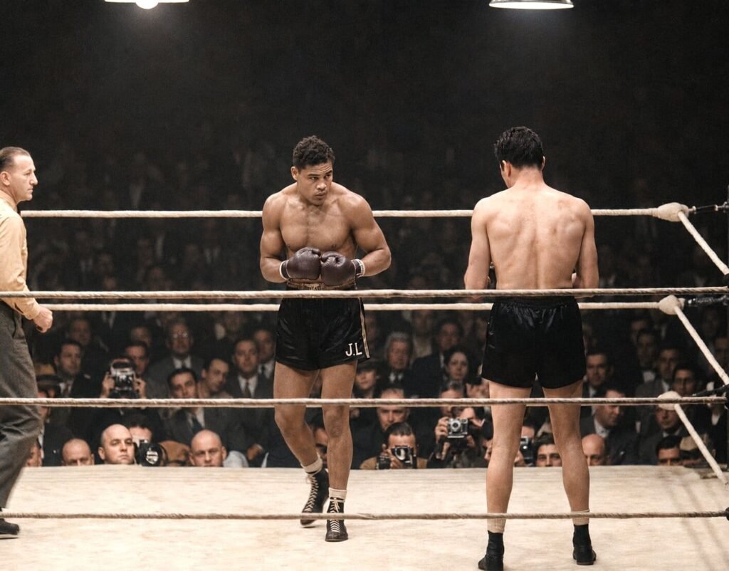 Joe Louis Becomes Heavyweight King Without the Crown