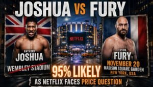 Joshua-Fury 95% New York as Netflix Faces Price Question