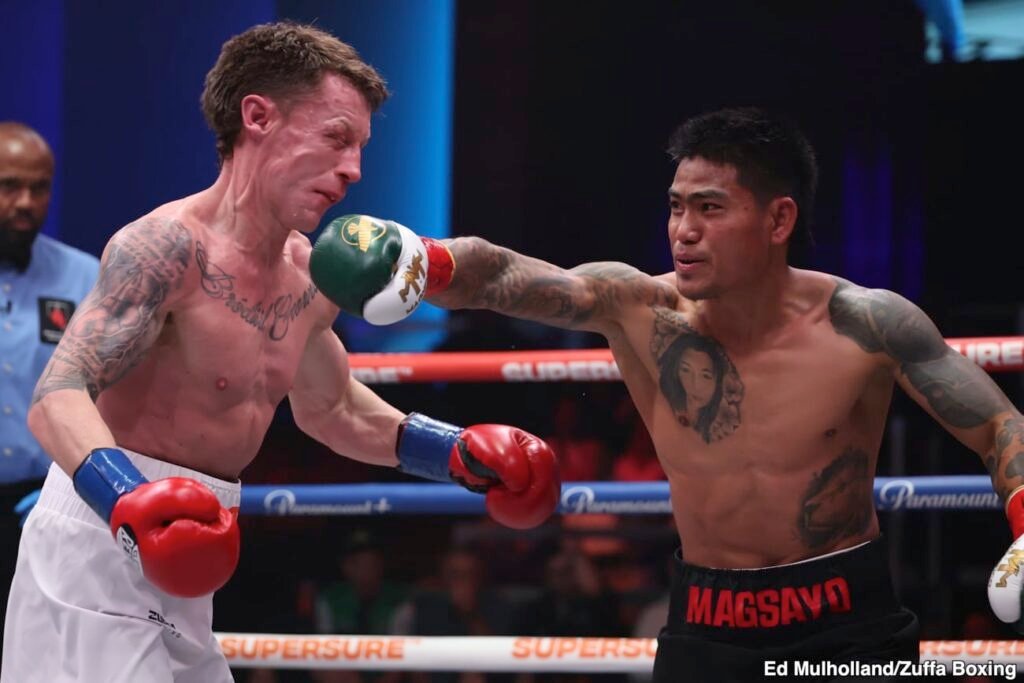Mark Magsayo Faces Andres Cortes On Garcia-Benn Card