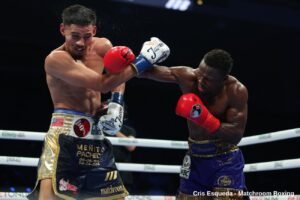 Hearn Slows Diego Pacheco Down After Sadjo Scare