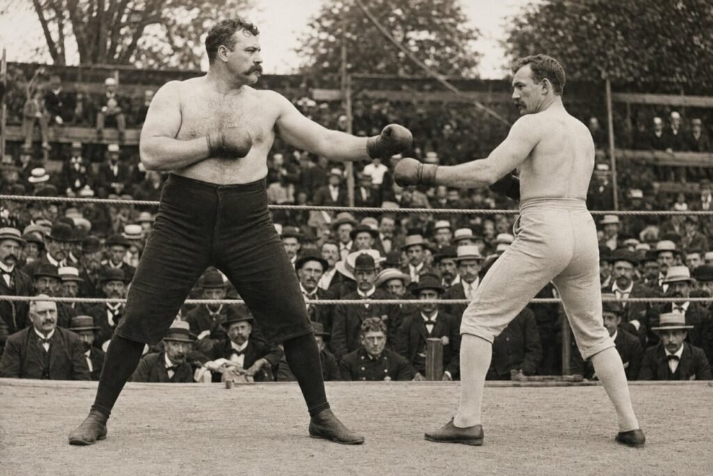 John L. Sullivan Wins Disputed Title From Dominick McCaffrey