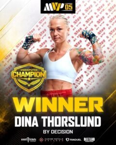 Dina Thorslund Dominates Cherneka Johnson, Claims Undisputed Crown