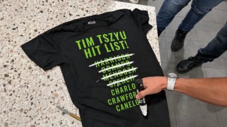 Tim Tszyu Reduced To Hunting Boxing’s Faded Names