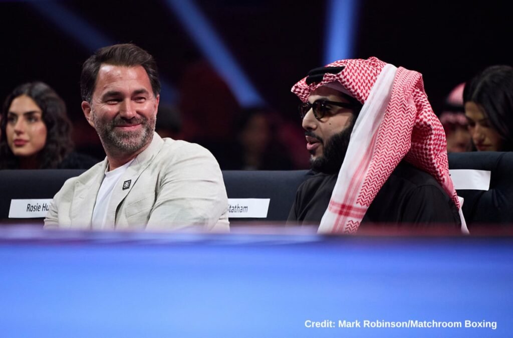 Rick Glaser Tattles on Eddie Hearn to Turki