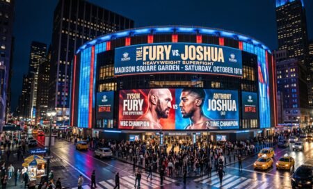 Simon Jordan Claims Eddie Hearn Conceded New York Venue for Fury-Joshua