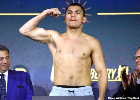 Vergil Ortiz Jr. Botches Ennis Fight, Leaves 154