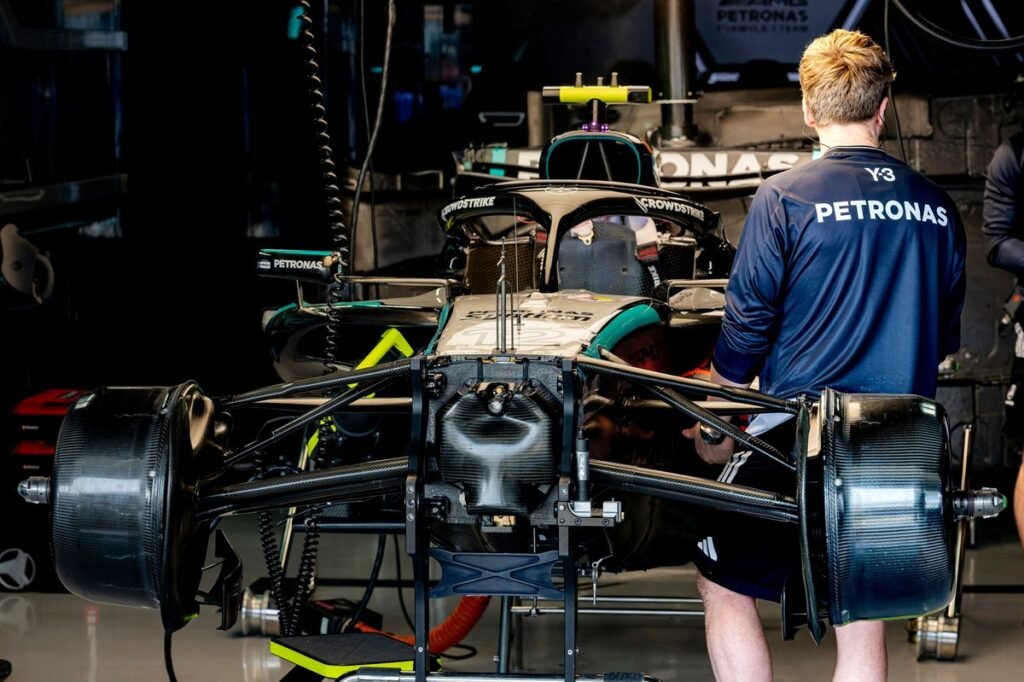 Mercedes “closely monitoring” upgrades for the rest of F1 2026