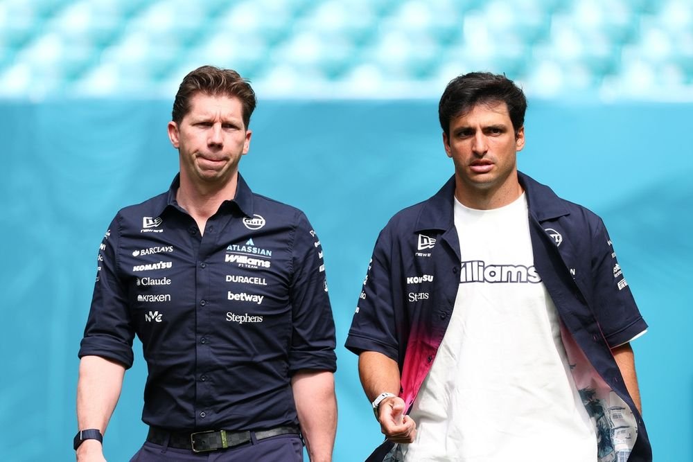 Carlos Sainz, Williams, James Vowles, Williams