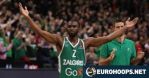 Keenan Evans vuelve al Zalgiris y jugará cedido a los London Lions