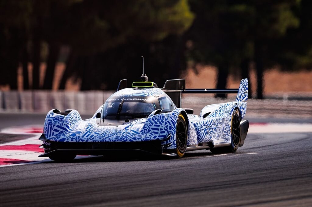 Ford reveals new LMDh car on track at Paul Ricard