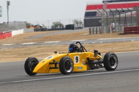Worm’s Eye View is Polley’s triple Formula Vee winning perspective at Silverstone