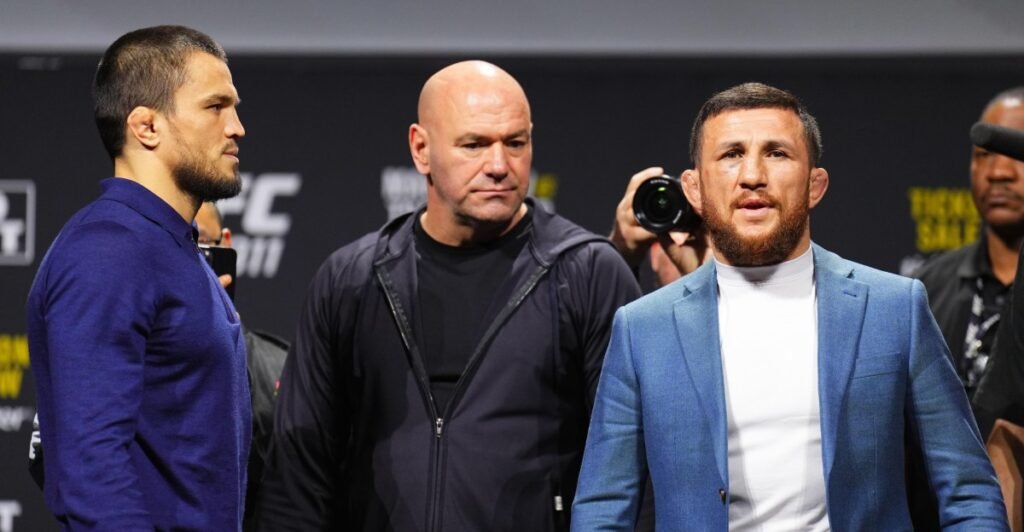 Umar Nurmagomedov has new nickname for Merab Dvalishvili after latest comments: ‘All the time crying’