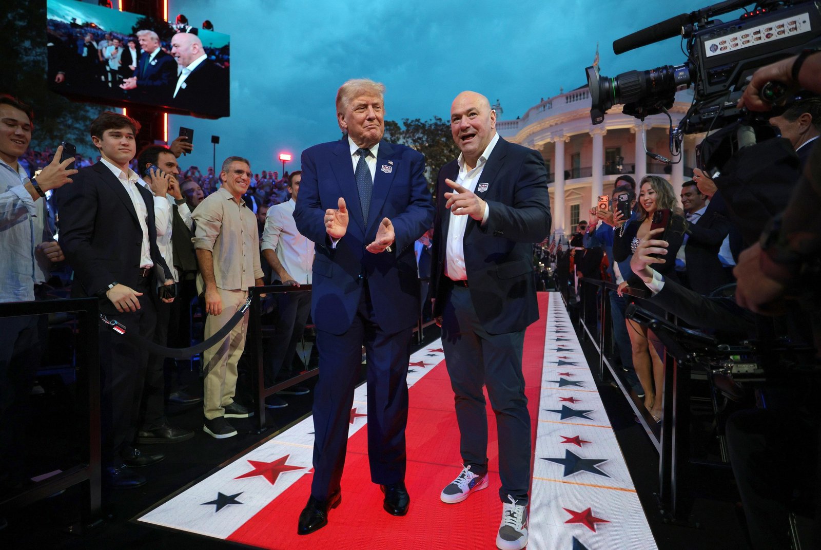 President Trump Hosts UFC Freedom 250 Fight Topuria v Gaethje At The White House