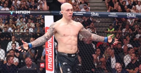 ‘Just cemented himself as a contender’: Pros react to Navajo Stirling’s stunning knockout over Jan Blachowicz at UFC Belgrade