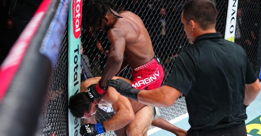UFC 330 video: Neil Magny outlasts Ramiz Brahimaj for dramatic second-round knockout