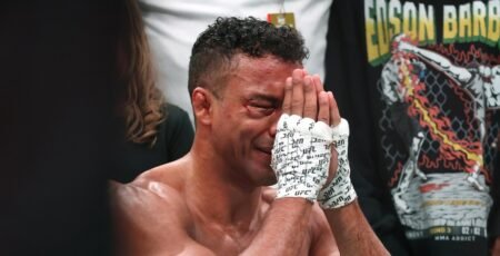 Edson Barboza at peace with retirement after ‘internal battles’ to admit it was time to walk away