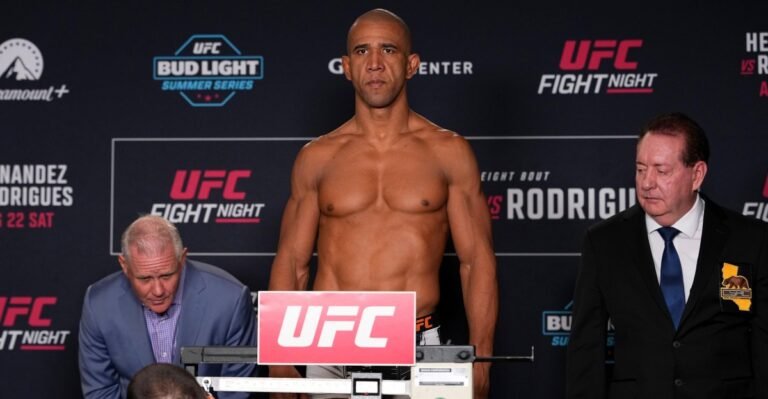 UFC Sacramento fight night weights: Gregory Rodrigues only weighed just 2 pounds more than Anthony Hernandez