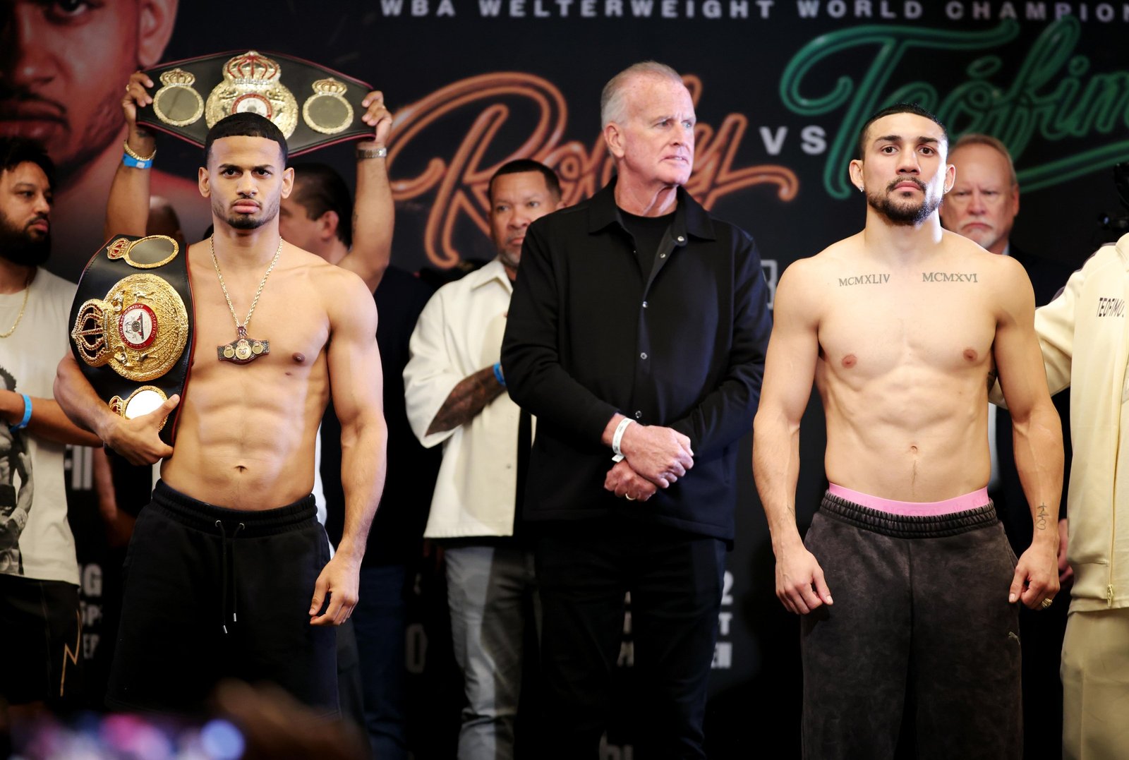 Rolly Romero v Teofimo Lopez - Weigh-in
