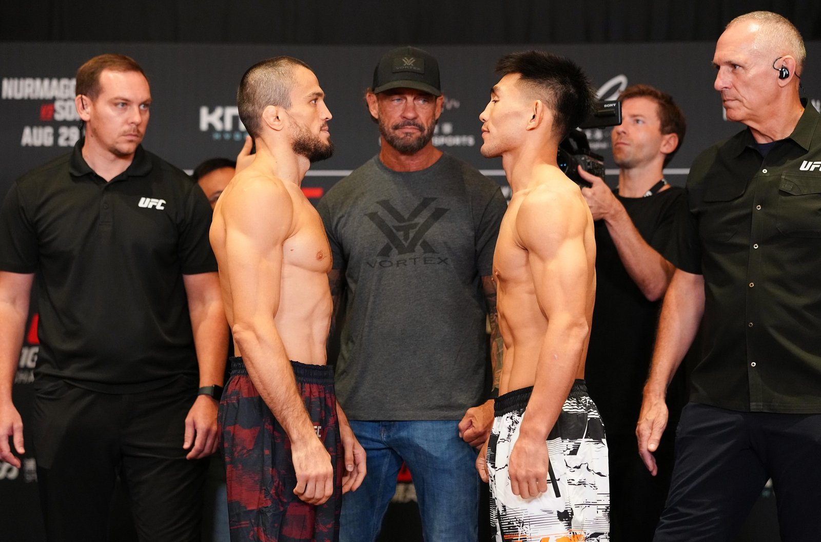 UFC Fight Night: Nurmagomedov v Song Weigh-in