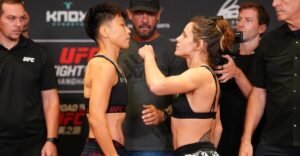 UFC Shanghai weigh-in results: Both fighters miss weight for matchup in rare mishap