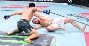 Song Yadong lands unbelievable knockout uppercut to upset Umar Nurmagomedov in UFC Shanghai main event
