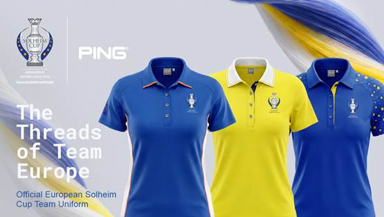 PING unveils European Solheim Cup apparel and accessories range