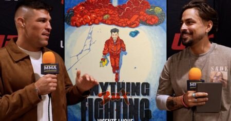 Anything but Fighting: Vicente Luque loves racing cars and baking sourdough bread