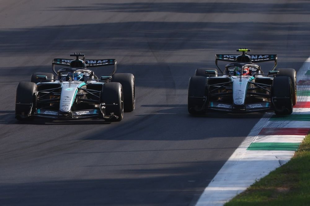 Andrea Kimi Antonelli, Mercedes, George Russell, Mercedes