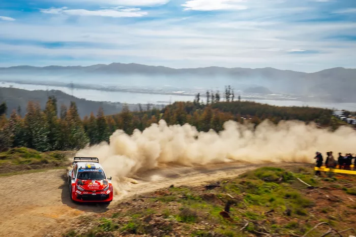 Oliver Solberg, Elliott Edmondson, Toyota Gazoo Racing WRT Toyota GR Yaris Rally1