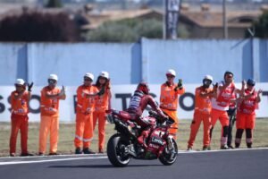 Why Marquez opted for an offset strategy in MotoGP San Marino GP sprint