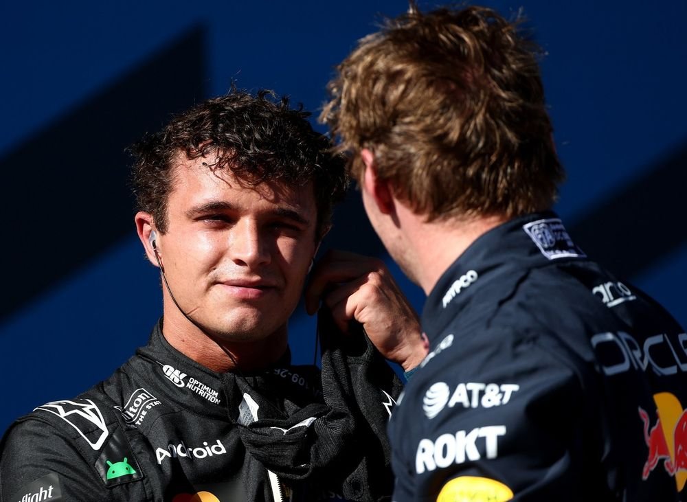 Both Norris and Verstappen believe that the pitlane is far too long and highlights a design flaw