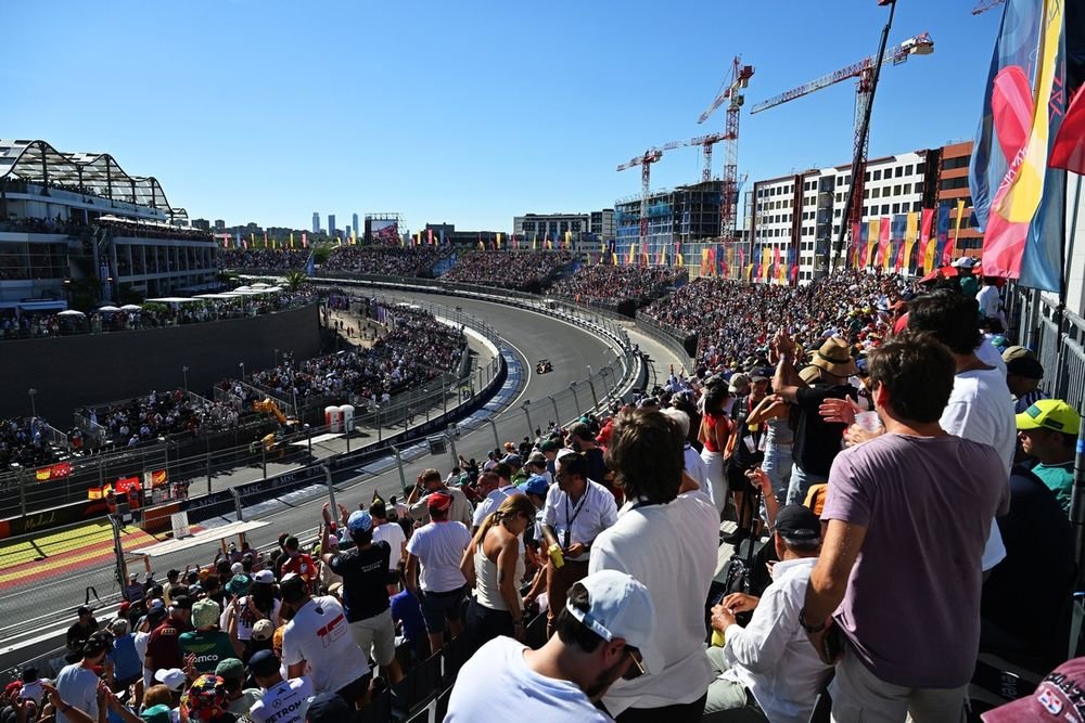 According to the drivers, turns 5 and 6 in particular need to be changed, although Albon says the banking isn’t helping enough either
