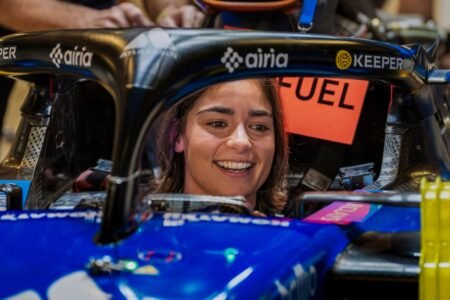 Chadwick joins exclusive list after Williams F1 test