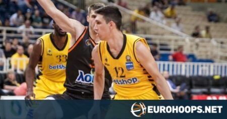 Giannoulis Larentzakis officially rejoins AEK as BCL clubs solidify lineups