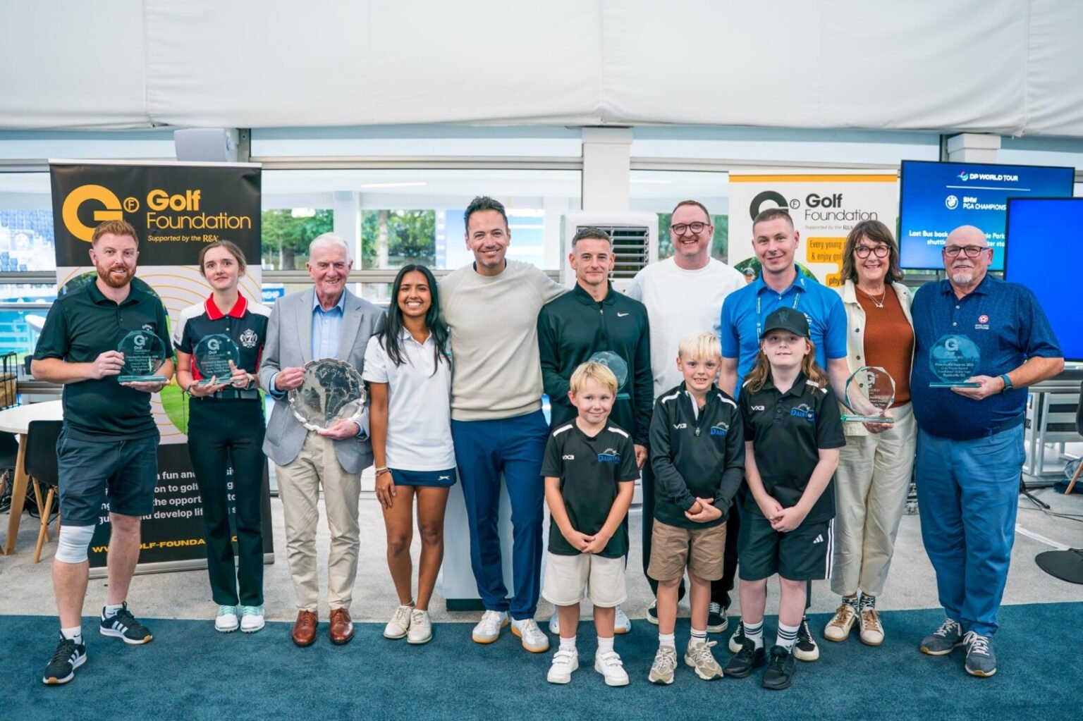 GRASSROOTS GOLF HEROES HONOURED
