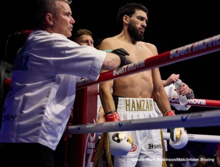 Hamzah Sheeraz Sounds Ready To Vacate WBO Belt