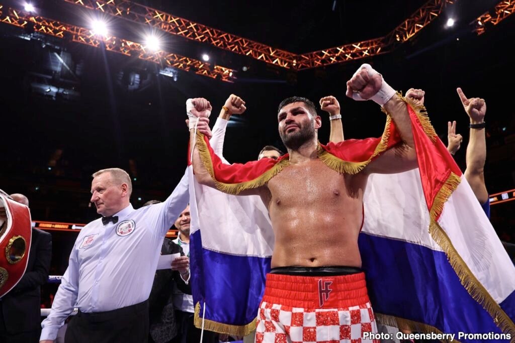 Eddie Hearn Tries to Cut Filip Hrgovic Down
